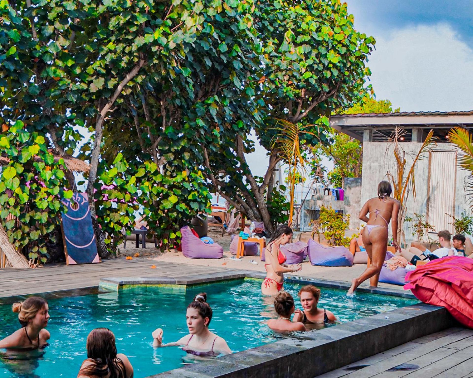 Lushy Hostel Nusa Penida Toyapakeh ภายนอก รูปภาพ
